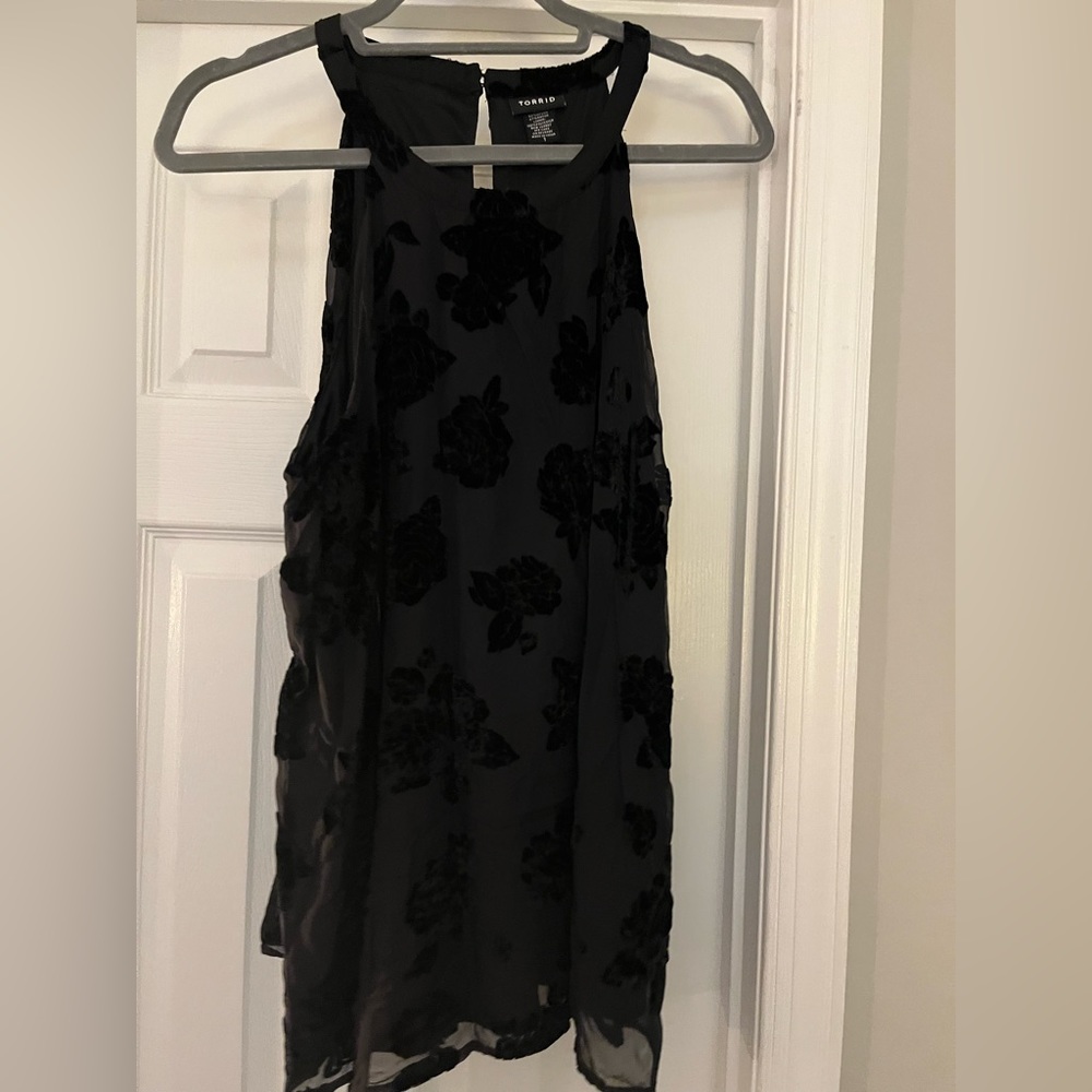 Torrid, size 1, halter style top
